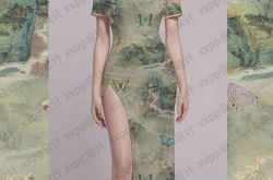 旗袍花朵写真,花朵图案的古典美学演绎